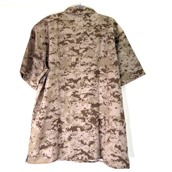 Tachuntfish The Mojito Shirt AOR1 Desert Camo Button Up Shirt NWT Size XL - Picture 3 of 5